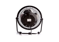 EVEREST EFN-482 MASAÜSTÜ METAL SİYAH USB FAN